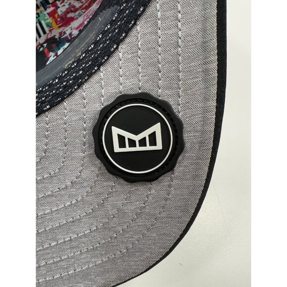 Melin MFLX Hydro Hat Water Repellent Black Performance Fitted Cap Mens 56cm - Picture 9 of 15